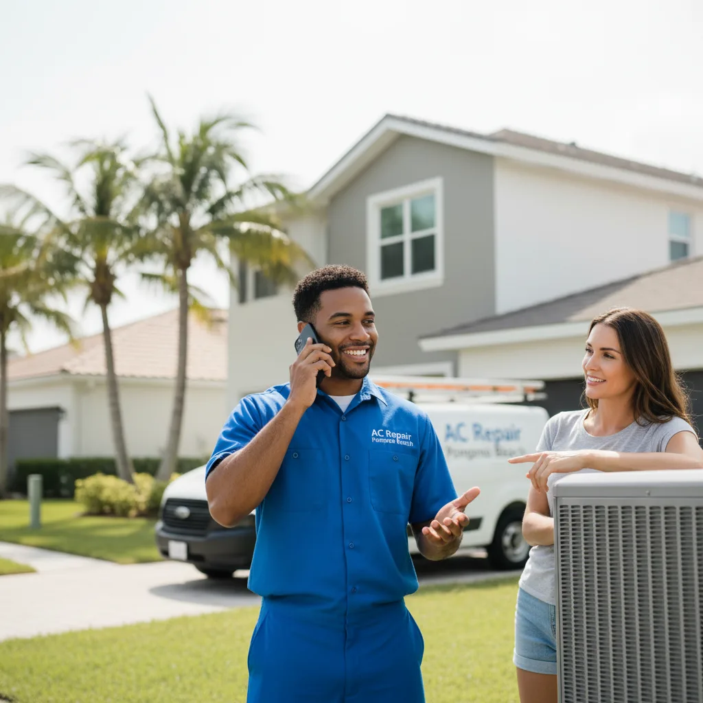 AC Repair Pompano Beach customer support in Tamarac